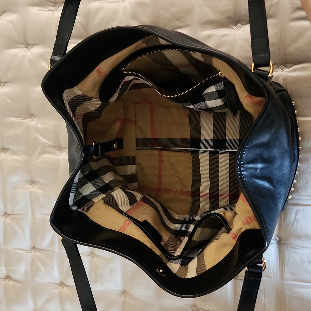 Burberry Leather Bridle Studs Small Canterbury Tote - Picture 11 of 16